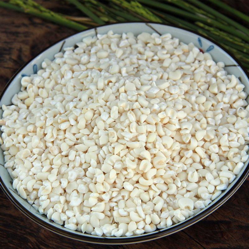 广西珍珠糯玉米碎脱壳中粒白玉米碎玉米渣玉米糁农家干白玉米250g