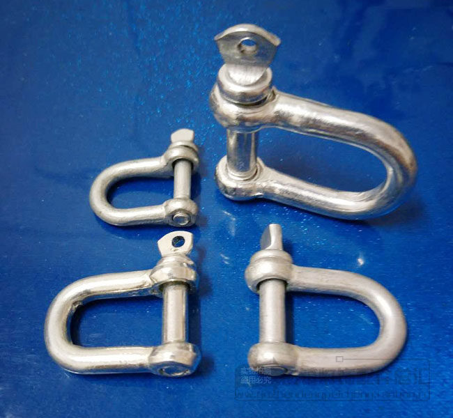 灯饰灯具配件 6厘8厘10厘12厘吊灯u形锁扣水晶灯吊链锁扣活动扣