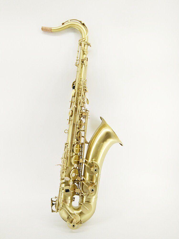 suzuki/铃木 降b调次中音萨克斯风/管乐器 青拉丝萨克斯 双键筋