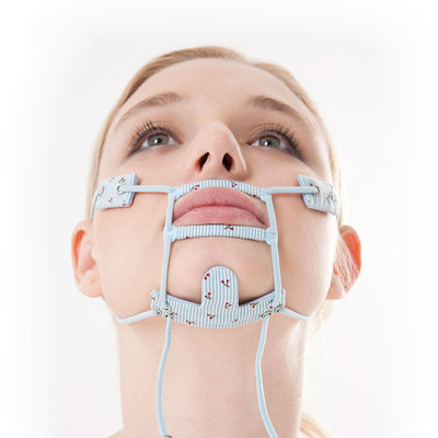 韩国闭嘴口罩 防张嘴呼吸睡觉口罩 防流口水口干打鼾口呼吸矫正器
