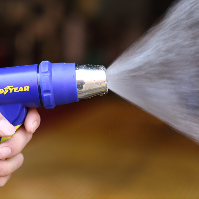 固特异 汽车洗车水枪水管套装 高压不锈钢头家用洗车车用