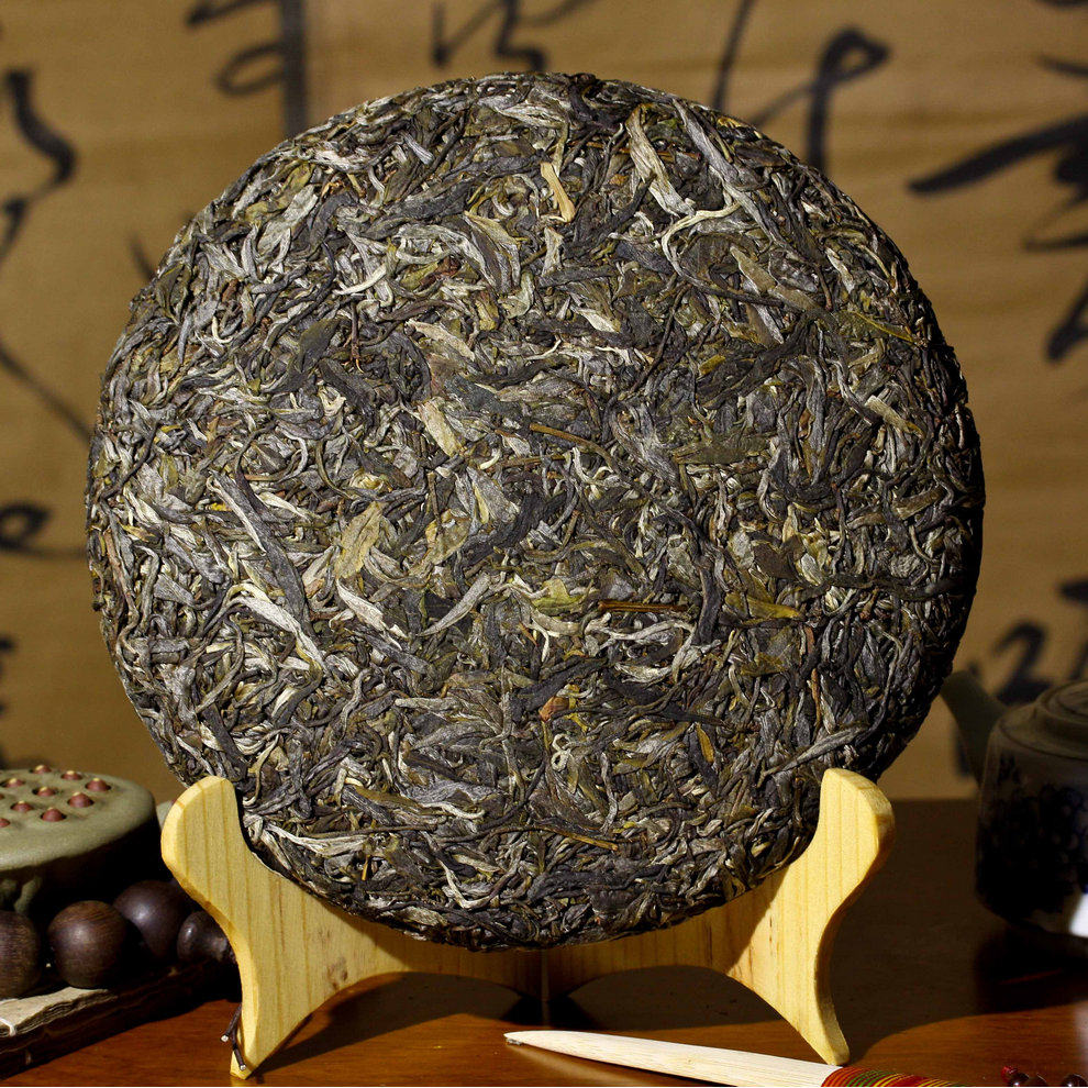 云南普洱茶 春茶生茶饼 秘境 古树茶 勐海茶区 500克 七子饼茶饼