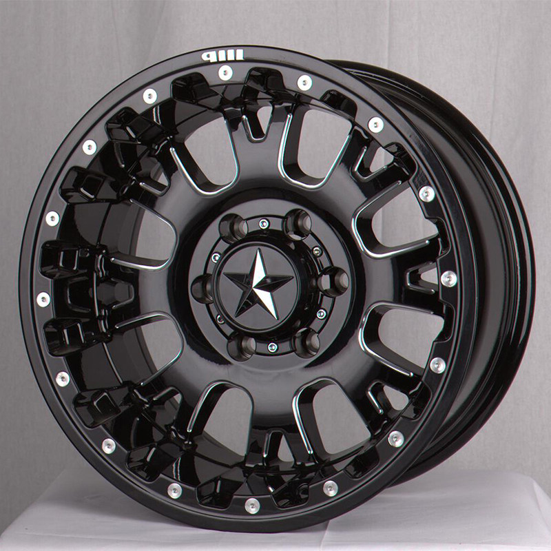 丰田普拉多fj酷路泽奔跑者fortuner憾路者17寸负值越野车改装轮毂