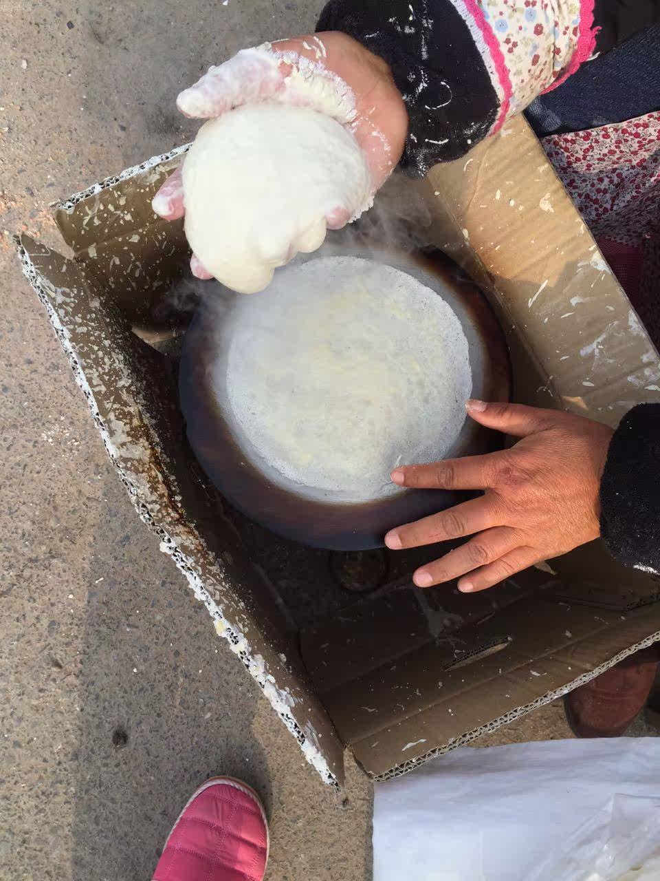 滨海特产 纯手工现做春卷皮 润饼春饼糖葱薄饼 一斤38张左右