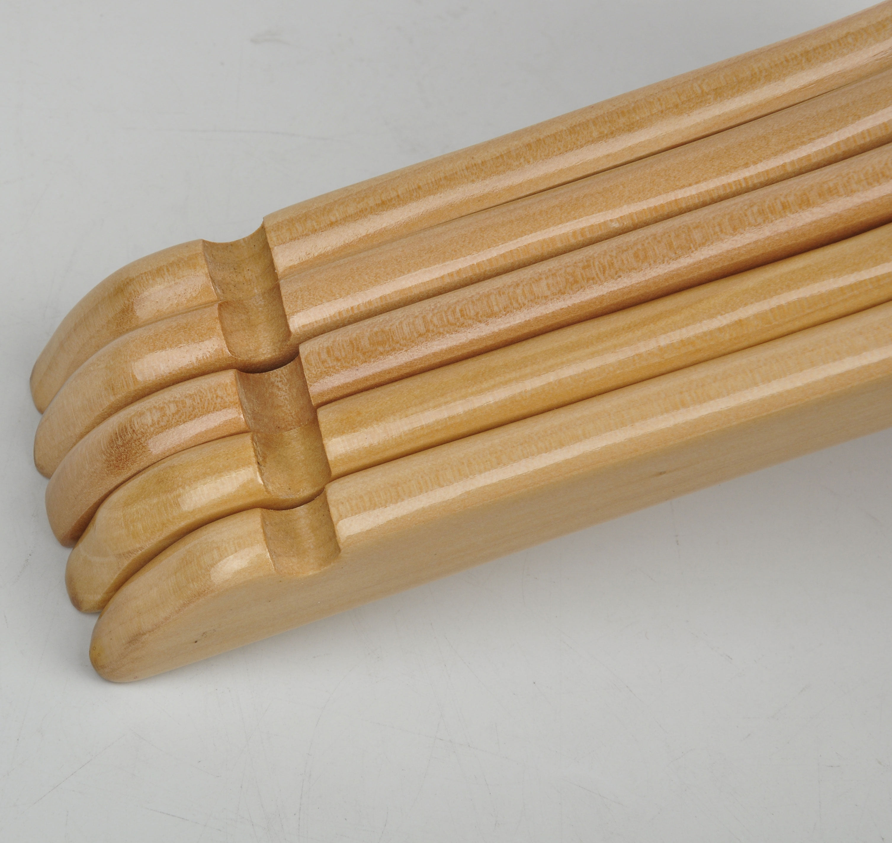 实木衣架服装店儿童衣服撑子木头衣撑木质衣挂家用衣架子 挂衣架