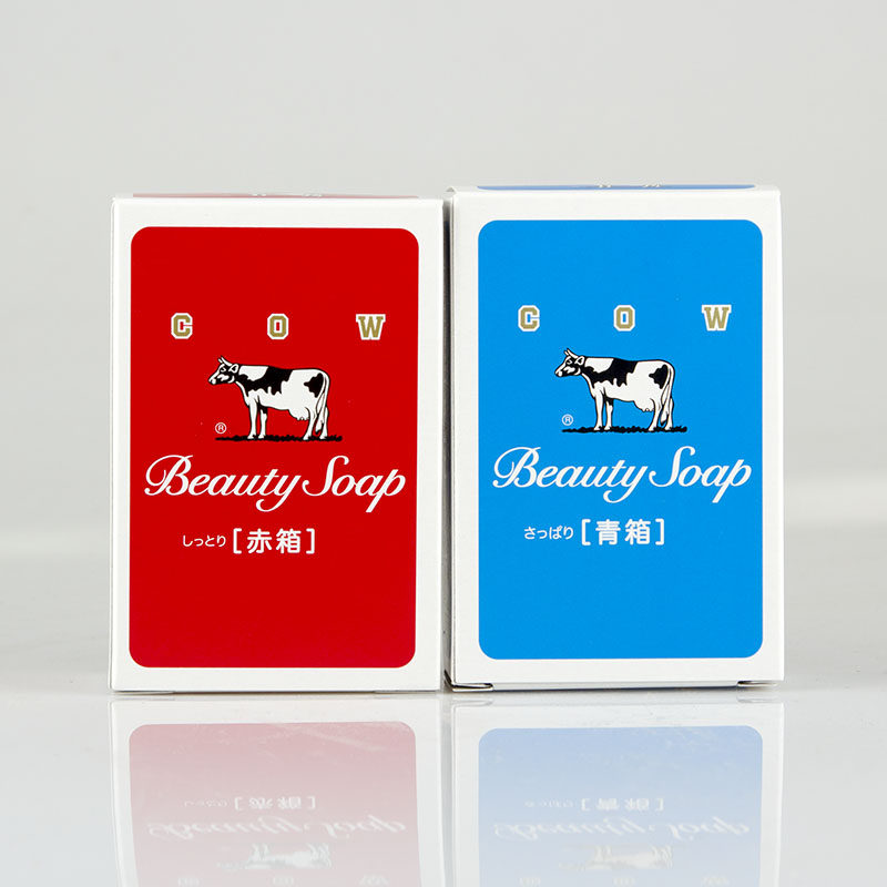 现货●代购 日本老字号cow牛牌beauty 清爽型 牛奶洗澡香皂 135克