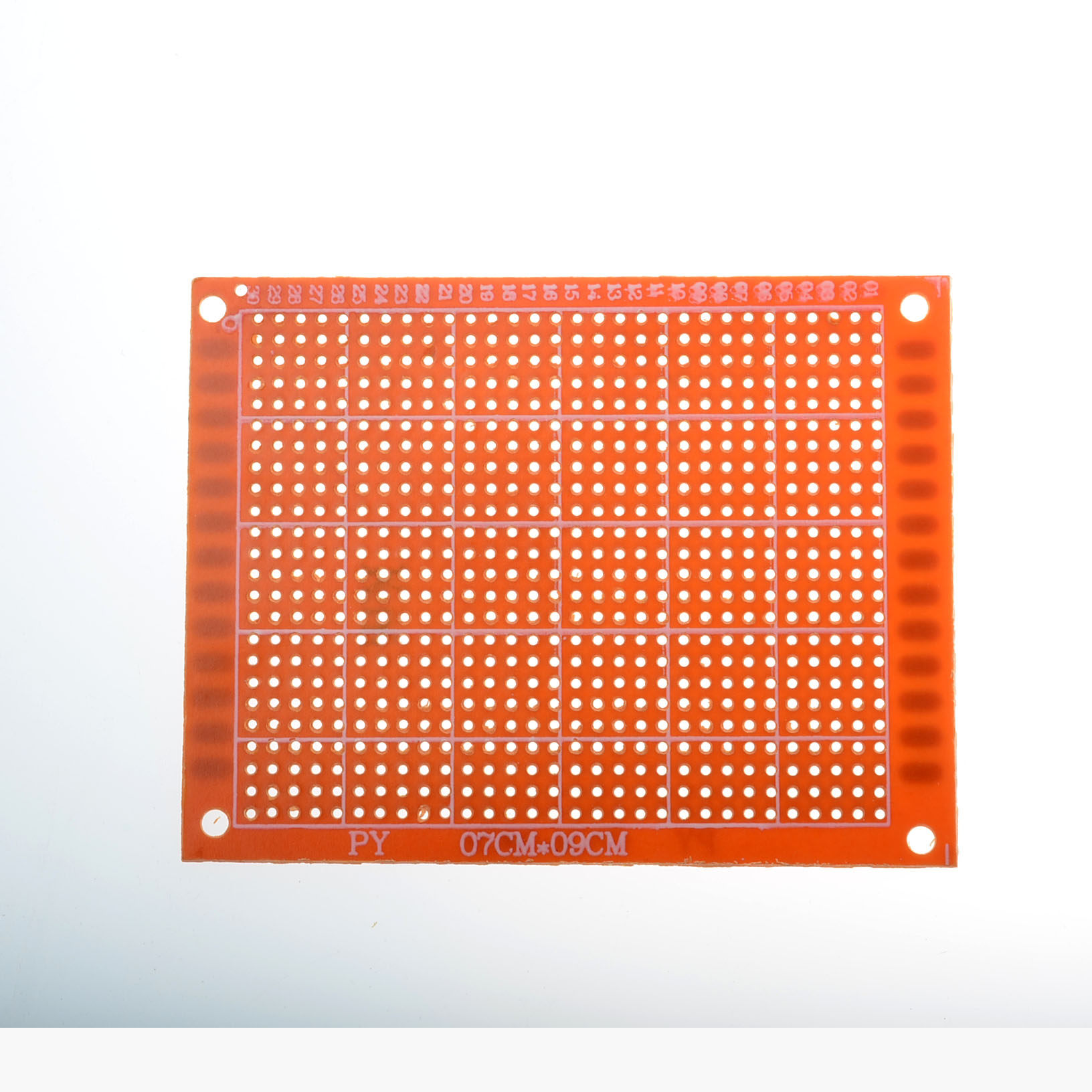 柯伦电子 电木万能板 7*9cm 2.54mm 洞洞板 万用板 线路板厚1.2mm