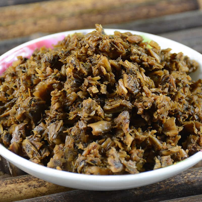 四川芽菜 宜宾碎米芽菜 焦大哥老坛宜宾芽菜230gx5袋 拍2份送1袋