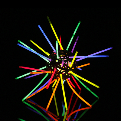 diy荧光棒 演唱会酒吧发光高品质 夜光棒荧光棒手镯送接头包邮