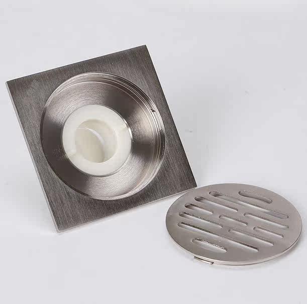 伟星超薄地漏 卫生间移位专用全铜主体40/50管通用防臭洗衣机地漏