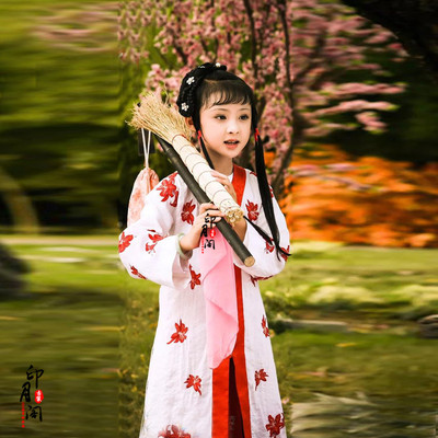 影视古装小戏骨红楼梦贾宝玉林黛玉同款古装宋朝儿童古装汉服演出