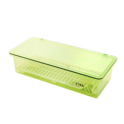 带盖沥水筷子盒厨房餐具收纳盒 创意家用塑料勺子筷子筒筷筒筷笼