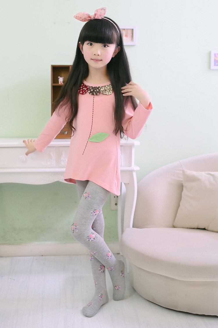 女童连裤袜 春秋夏 儿童丝袜 宝宝打底裤 加厚薄款 纯棉 白色袜子