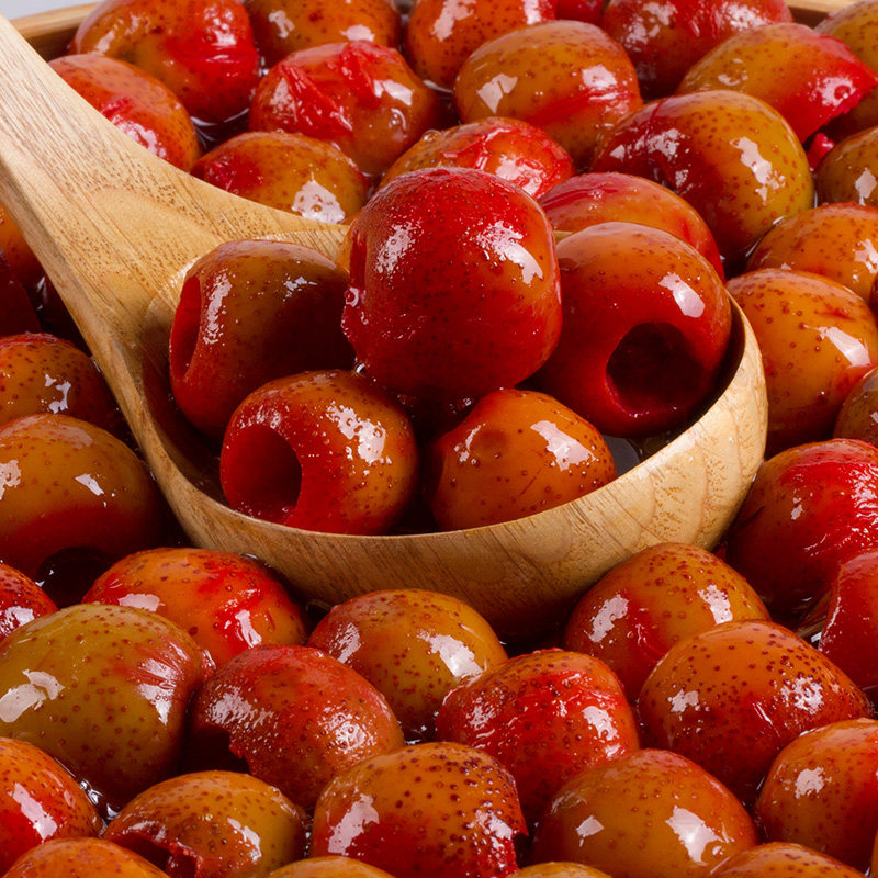 真心罐头山楂罐头即食糖水罐头健康食品实惠装玻璃瓶1680g*1包邮