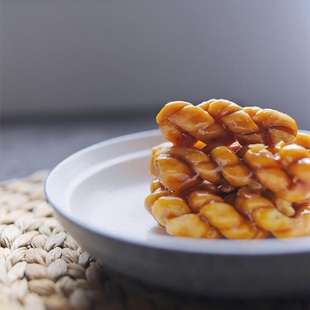 bc 美人家美食 纯手工古法拉丝红糖麻花 500g一包