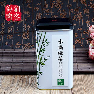 海南五指山水满绿茶 高山茶优于龙井 富硒一级100g新包装包邮
