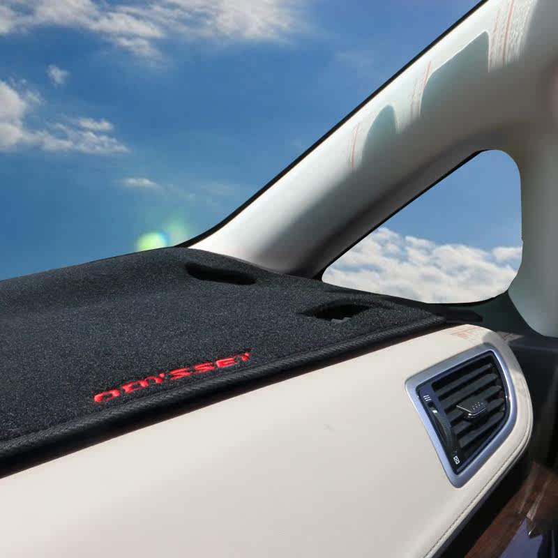 15款奥德赛避光垫仪表台遮光垫汽车专用中控台工作台隔热防晒垫