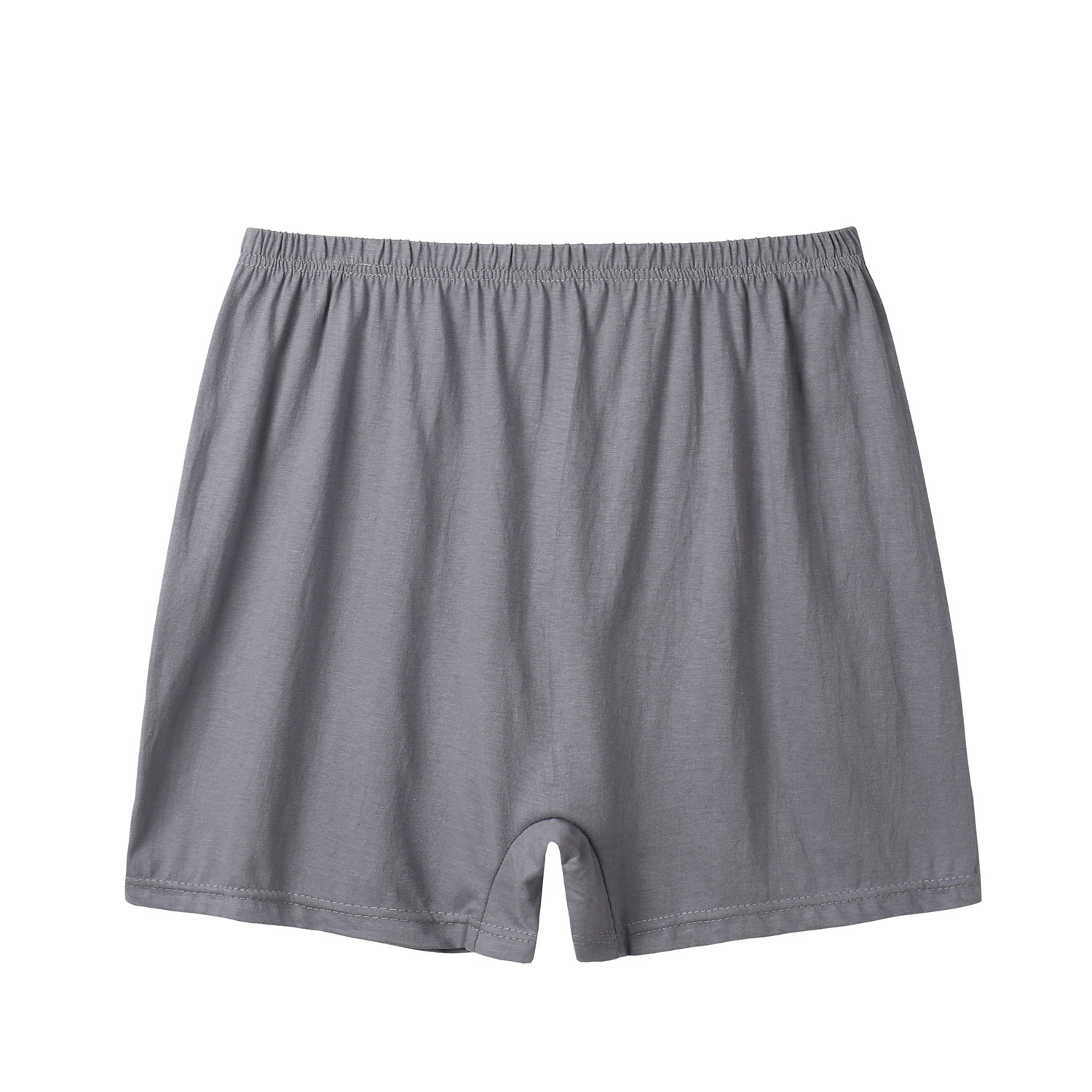 中老年男士纯棉加大加肥平角内裤老头全棉居家宽松短裤裤头