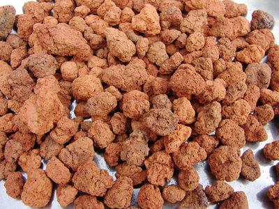 植梦园艺兰花专用种植料红兰花石火烧土颗粒多肉兰花土铺面石包邮