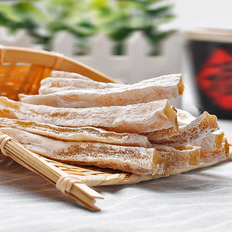 朱小二白霜地瓜干500g纯农家自制无糖天然白薯片番薯条山芋红薯干