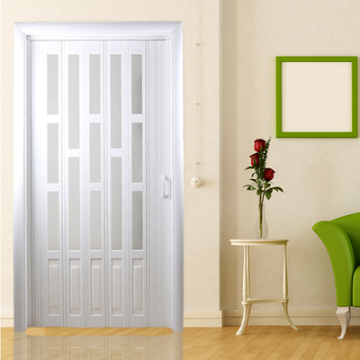 pvc商铺折叠门室内卧室隐形门浴室厨房阳台客厅简易门隔断推拉门