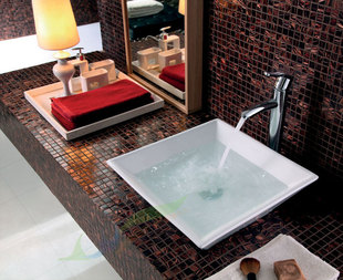 台上盆方形盆洗手盆洗脸盆洗面盆艺术盆创意洗手盆陶瓷台盆