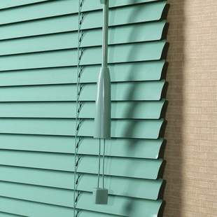 椴木百叶窗帘一线通拉珠卫生间客厅卧室北欧美式田园防水遮光定制