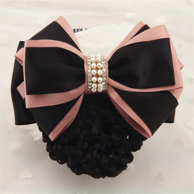 高档韩式职业头花空姐银行护士医生头花发网酒店服务员女士满包邮