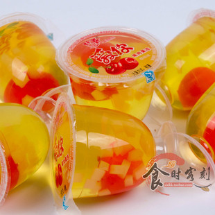 香港野哥爱你果肉果冻布丁 樱桃味 酒杯型480g(8杯)夏日休闲包邮