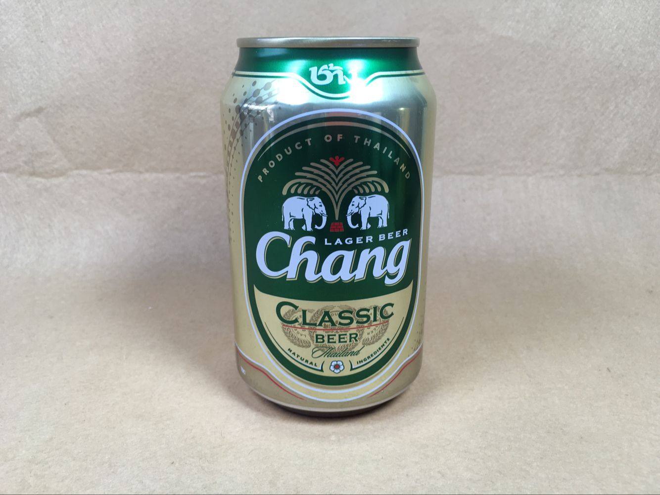 进口泰国象牌啤酒 chang classic大象啤酒 整箱24听包邮