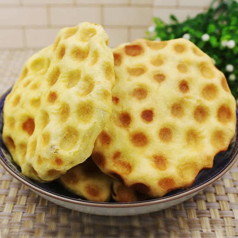 山西特产 手工石头饼夹心石子馍传统小吃零食糕点点心2斤包邮