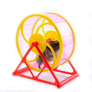 包邮仓鼠球金丝熊水晶跑球滚球轮子滚轮运动球转轮透明玩具用品