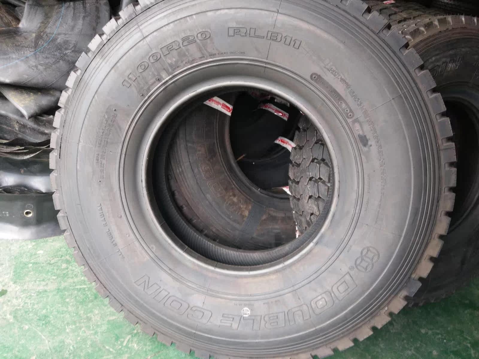 全新双钱轮胎1100r20 rlb11花纹 汽车货车载重轮胎