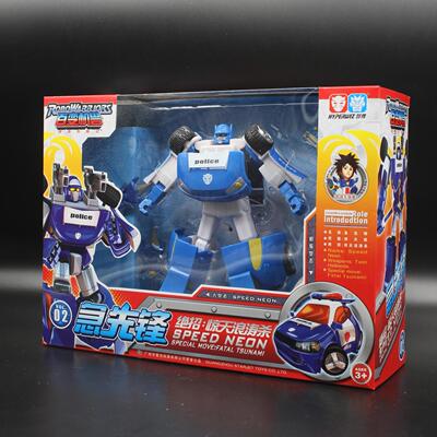 正版星杰 百变机兽系列洛洛历险记人物武器对战卡(急先锋盒装)