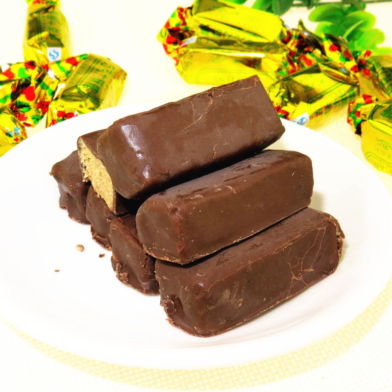 四川特产甜头巧克力酥糖办公室儿童休闲零食年货糖果散装喜糖500g