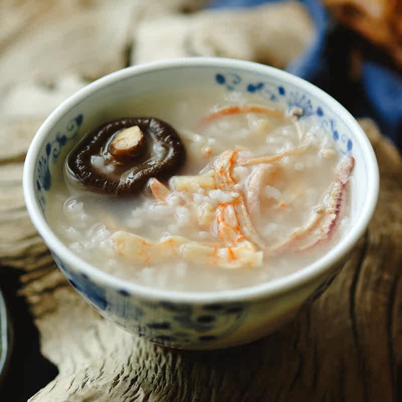 正草荟海鲜干货食材干贝冬菇虾仁鱿鱼须砂锅粥养生粥海鲜粥原料
