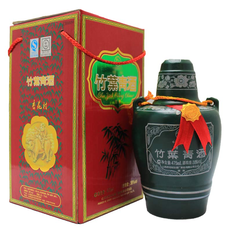 山西竹叶青酒老酒 38度475ml露酒 白酒