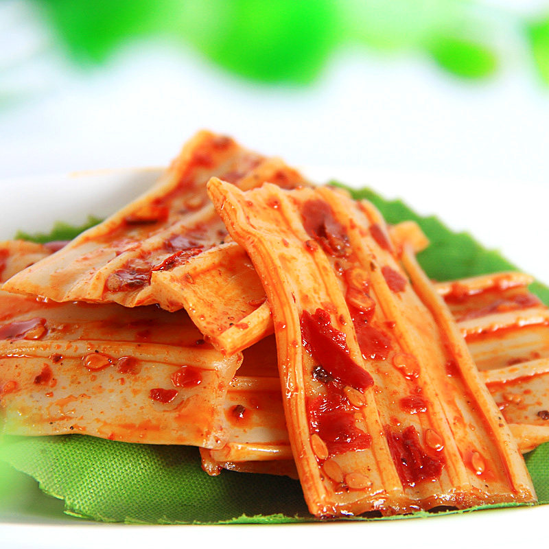 【天猫超市】邬辣妈 素牛百叶90g/包 豆制品下饭菜 休闲零食