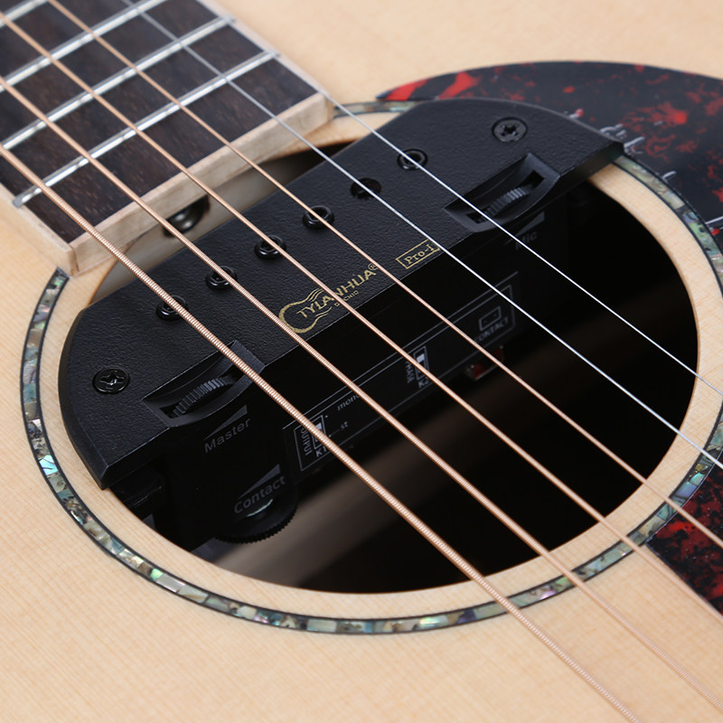 包邮天音拾音器 pro-1 吉他拾音器 民谣木吉他免开孔拾音器