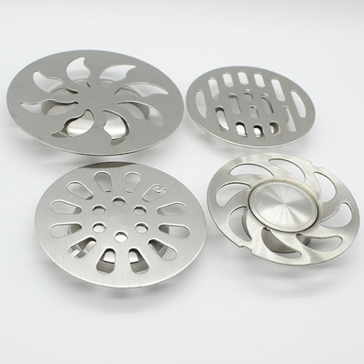 地漏盖片不锈钢地漏盖板加厚下水道盖子6.8 7.5 7.8 8.2 10 12 16