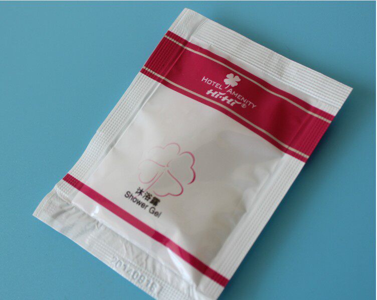 酒店一次性洗漱用品美加净袋装8ml宾馆洗发液沐浴露洗浴套装
