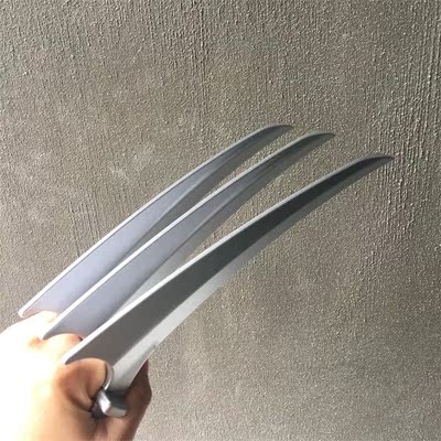 cos影视金刚狼爪 1:1道具收藏摆件 塑料 x战警万圣节道具x-men
