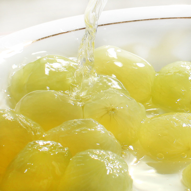 蒙水水果葡萄罐头388gx4瓶无色素无毒环保玻璃瓶9味自由搭配