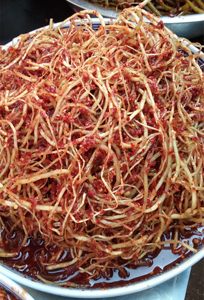 云南特产 腌韭菜根500克 甜辣鲜香下饭零食 咸菜酱菜泡菜 2份包邮