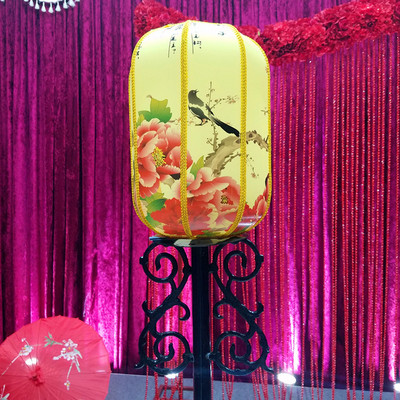 婚庆中式宫灯路引 铁艺汉唐婚礼路引 灯笼路引 中式婚庆道具新款