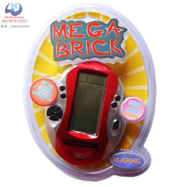 经典俄罗斯方块掌上游手掌机超大屏幕黑白游戏机老年人娱乐电玩