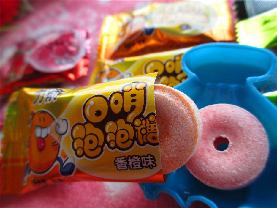 口哨泡泡糖力箭牌能吹泡泡口哨口香糖4种口味任选全店满39元包邮