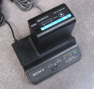 索尼sony-x280/160/fs5/fs7/ex280/ex1r攝像機bp-u60原裝電池新貨