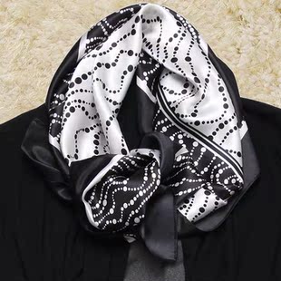 丝巾 女披肩围巾两用围巾/丝巾/披肩大方巾春秋mosi 清仓特价围巾