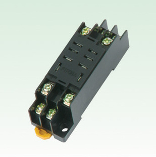 【正品 aiks】爱克斯继电器插座ptf08a/arl2f底座 8孔 价格面议